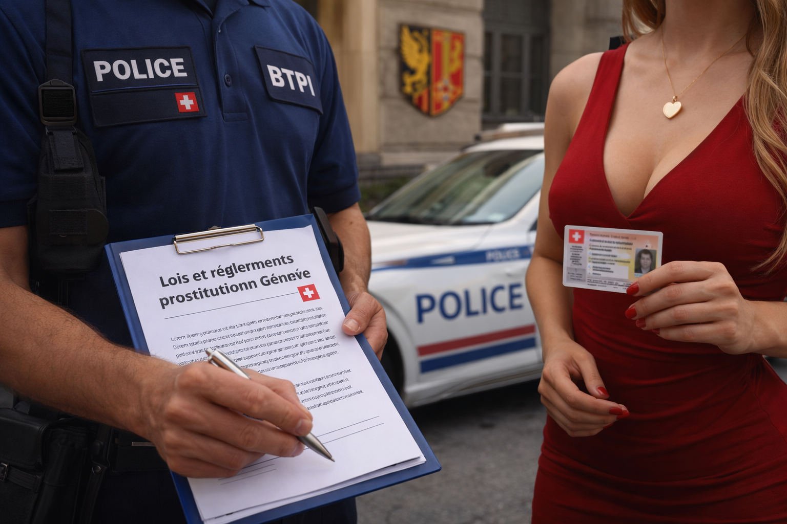 Prostitutionsgesetz und Verordnung für Escorts und Sexarbeitende in Genf