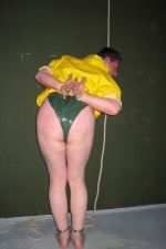 Mich gratis in PVC, Plastik für BDSM Praktiken, Hängen Mich gratis in PVC, Plastik für BDSM Praktiken, Hängen